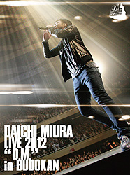 DAICHI MIURA LIVE 2012uD.M.vin BUDOKAN y񐶎YՁzDVD(2g)